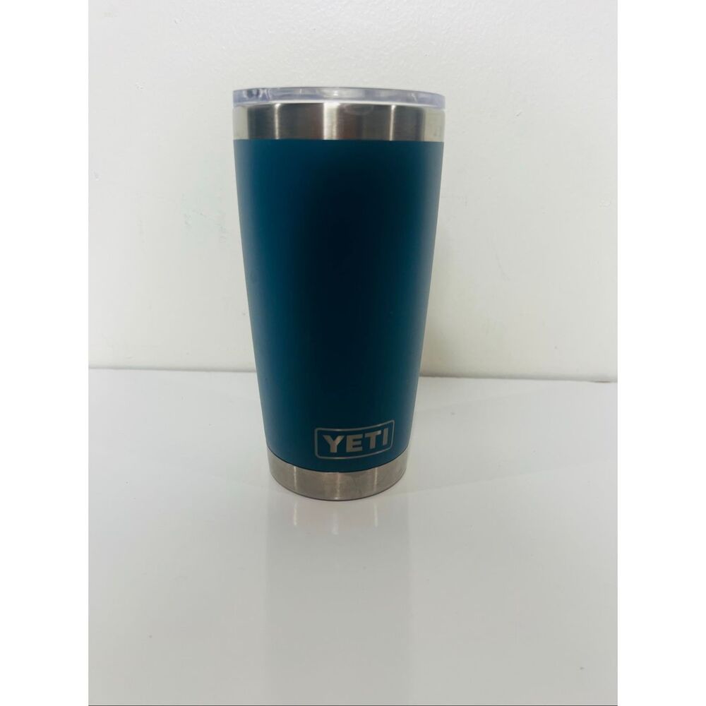 Yeti Rambler Tumbler Coffee Cup Blue 20oz